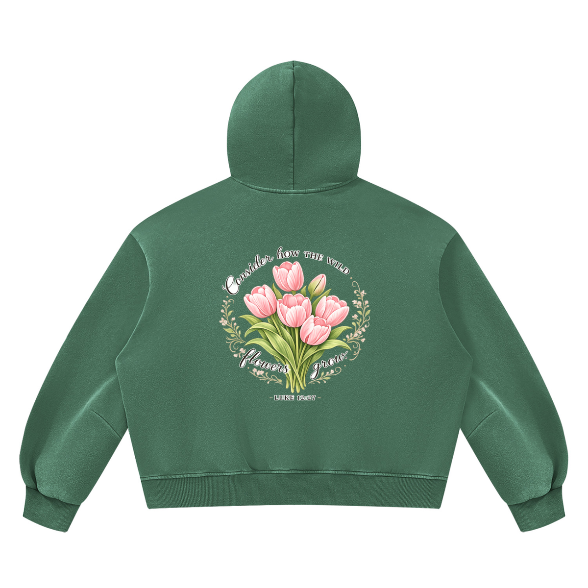 Unisex Vintage Wash Boxy Fleece Hoodie consider
