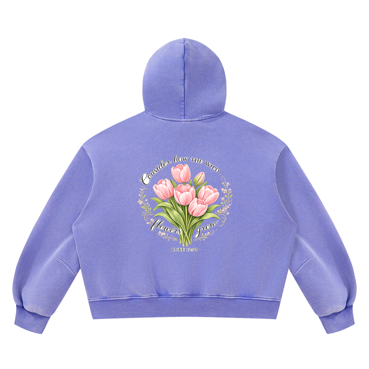 Unisex Vintage Wash Boxy Fleece Hoodie consider