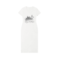 Women's V-Neck Short Sleeve Maxi Dress