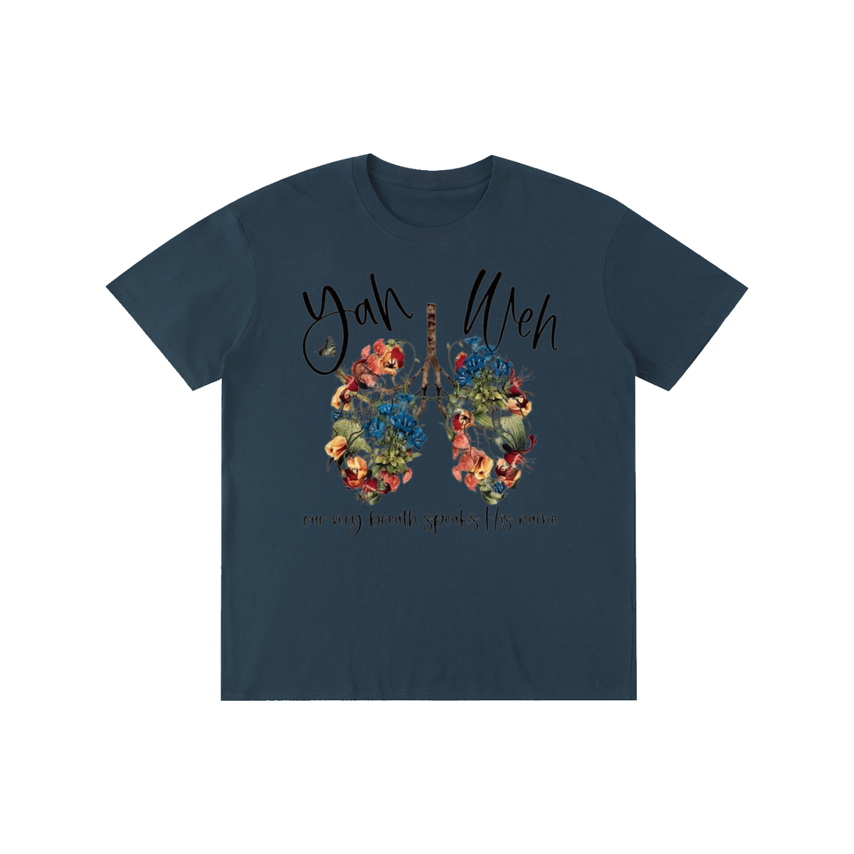 Pure Cotton Unisex T-Shirt Yahweh lungs