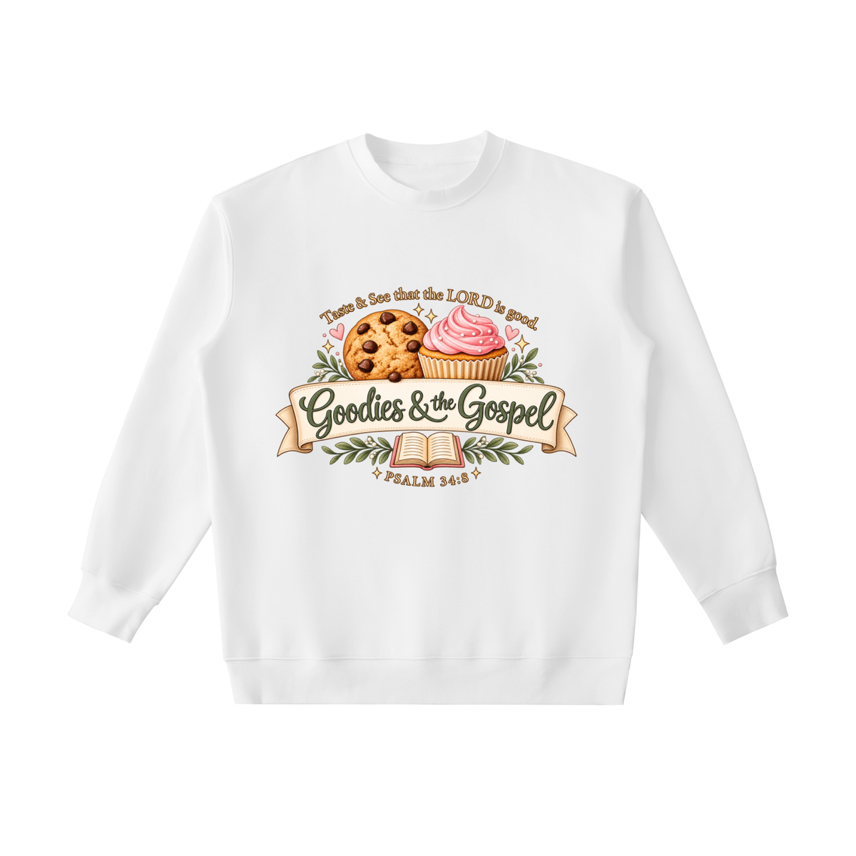 Essential Heavyweight Crewneck Sweatshirt Taste and See