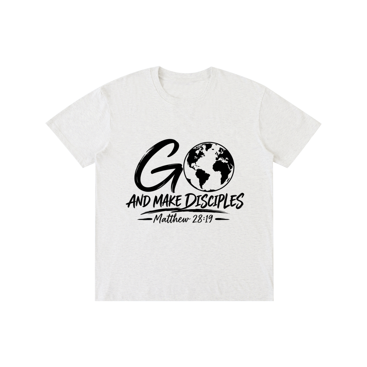 Pure Cotton Unisex T-Shirt Go and make disciples