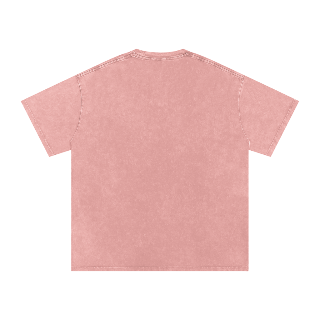 Snow Washed Oversized Cotton T-Shirt Esther 4:14