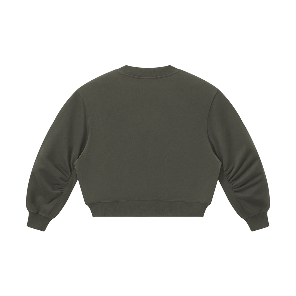 Women’s Crop V-Neck Sweatshirt Made for More