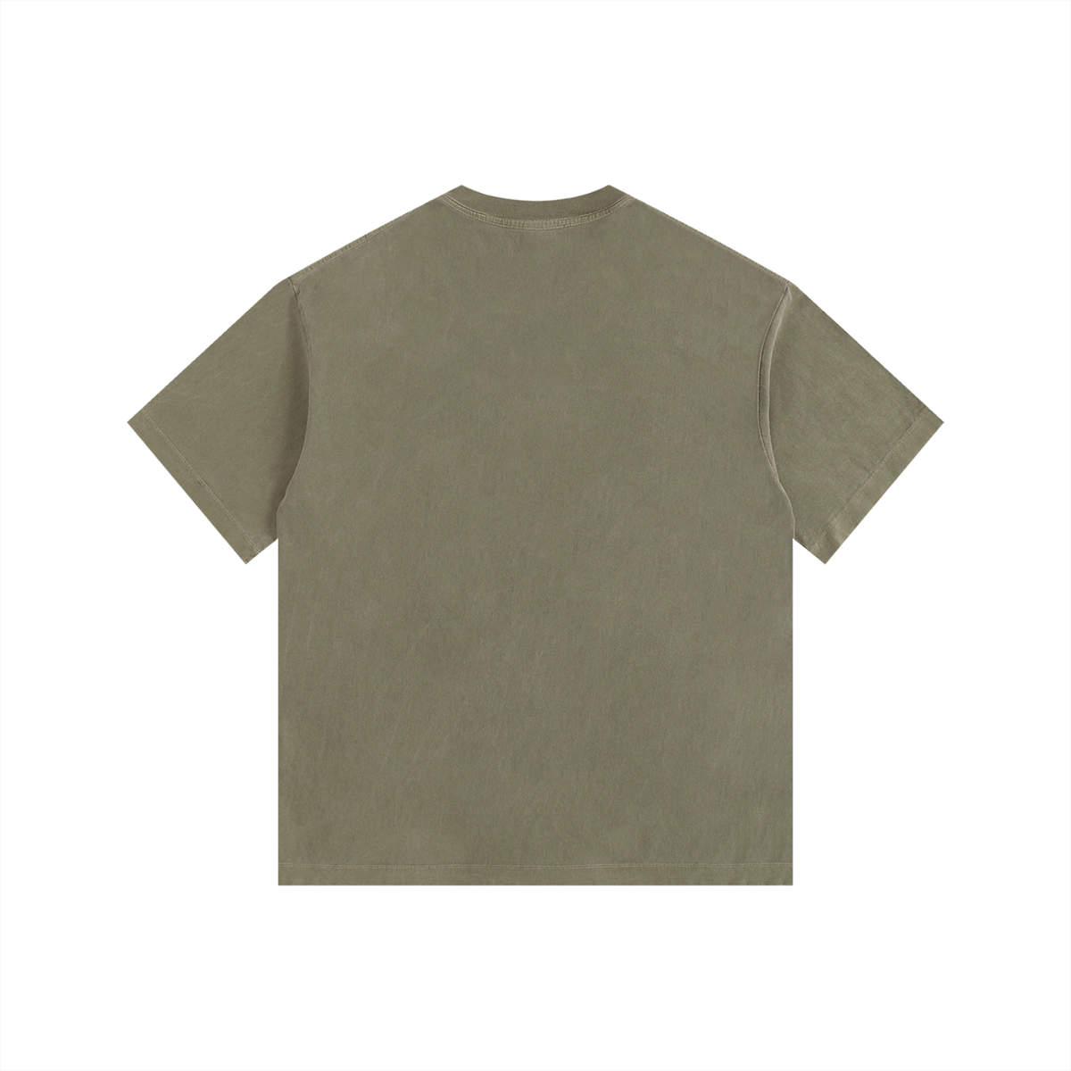 Vintage Washed Oversized Cotton T-Shirt Sea of forgetfulness