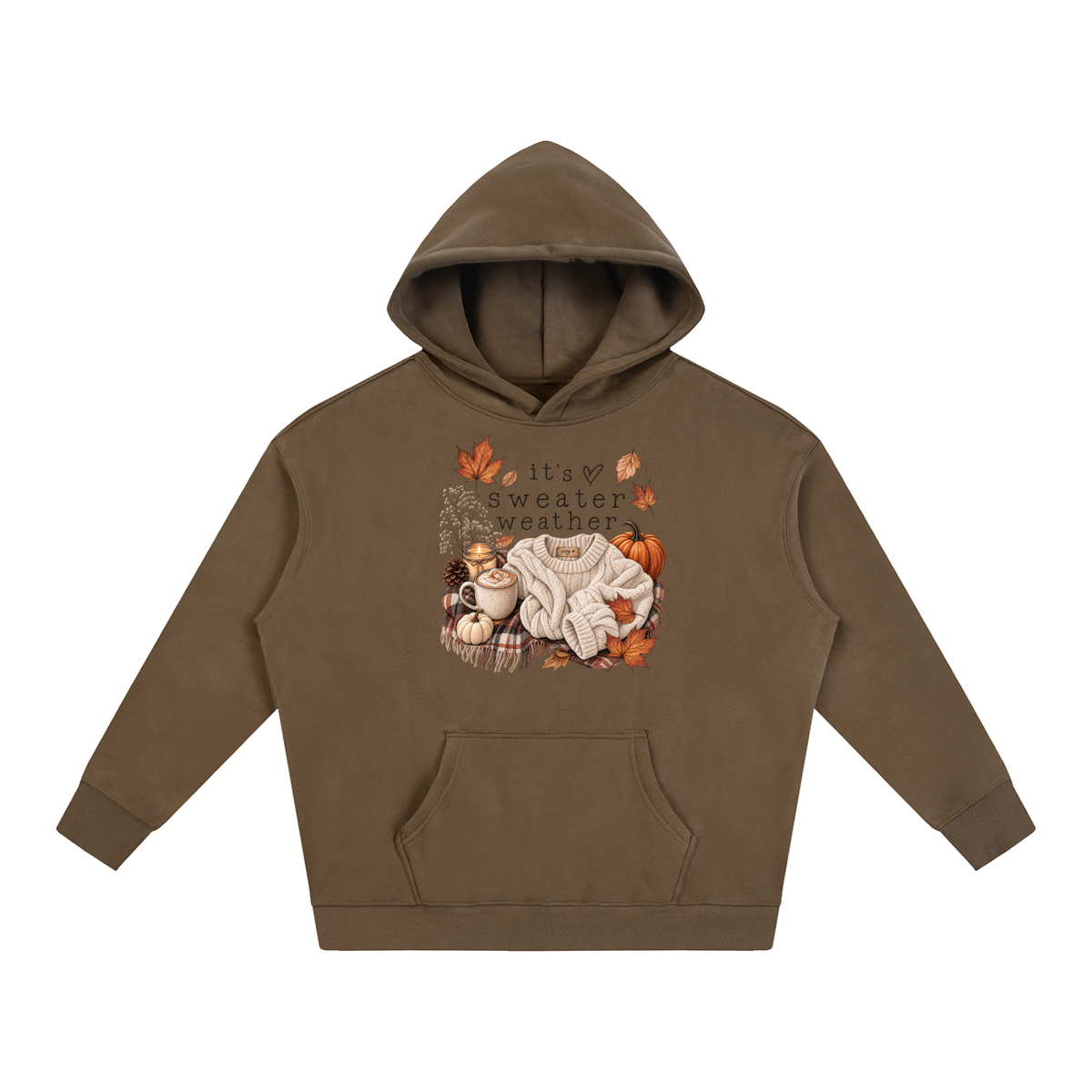 Oversize Fleeced Hoodie