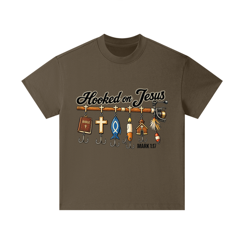 Pure Cotton Essential Kids T-Shirt HookedonJesus