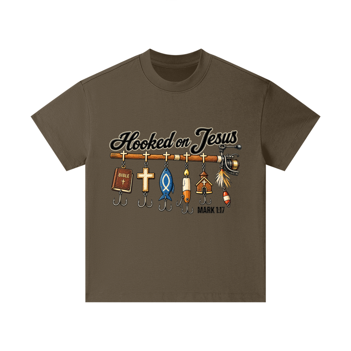 Pure Cotton Essential Kids T-Shirt HookedonJesus