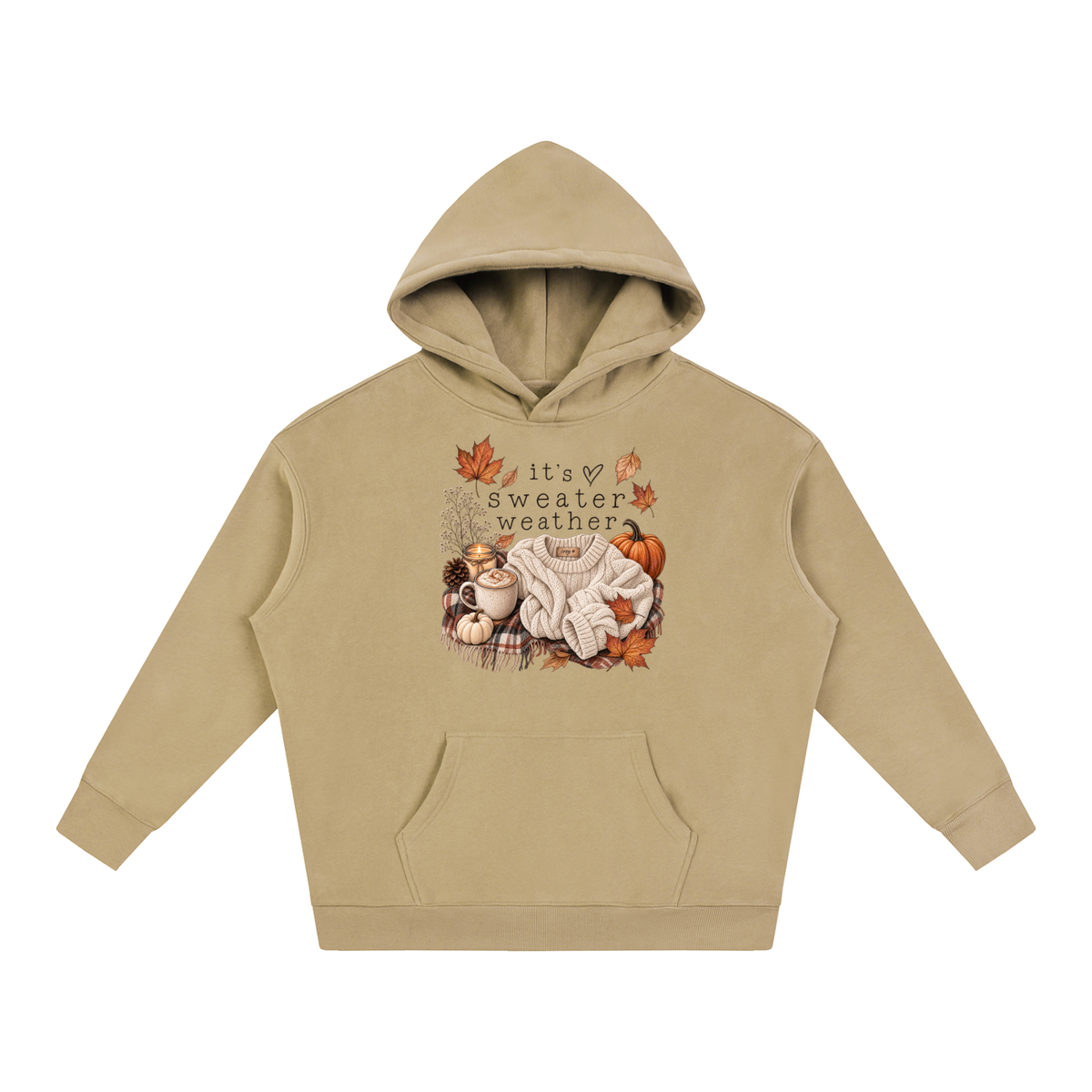 Oversize Fleeced Hoodie