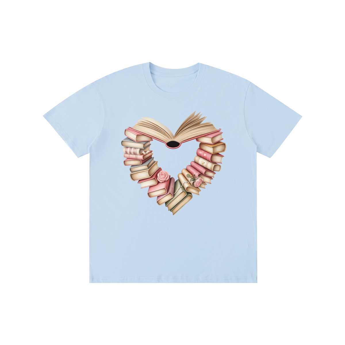 Pure Cotton Unisex T-Shirt heartbooks