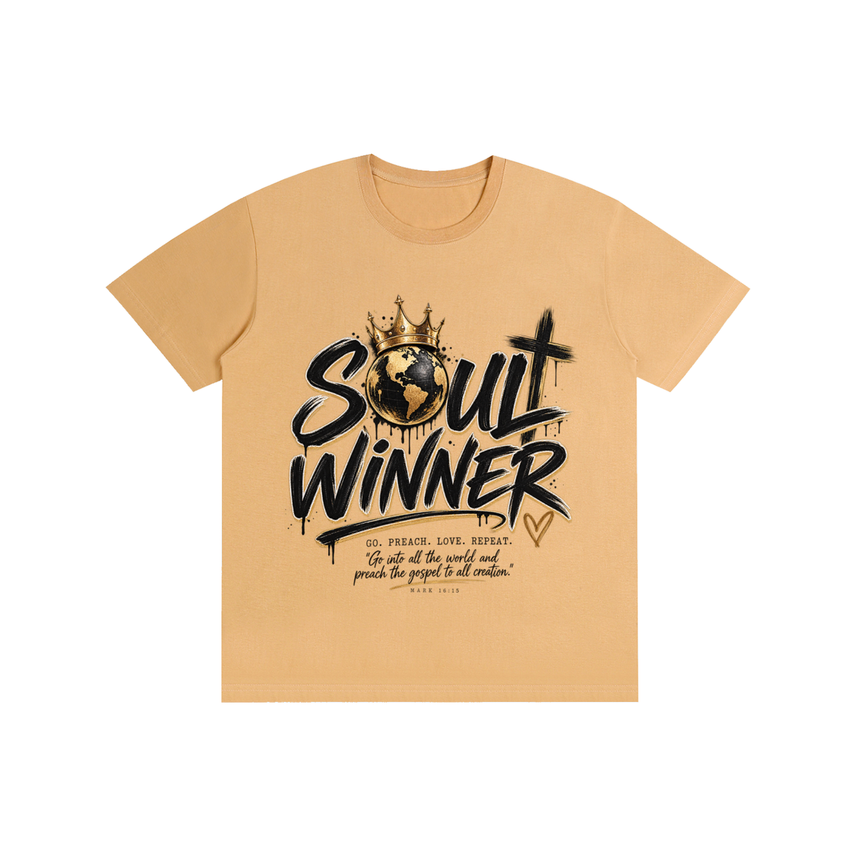Pure Cotton Unisex T-Shirt Soul winner