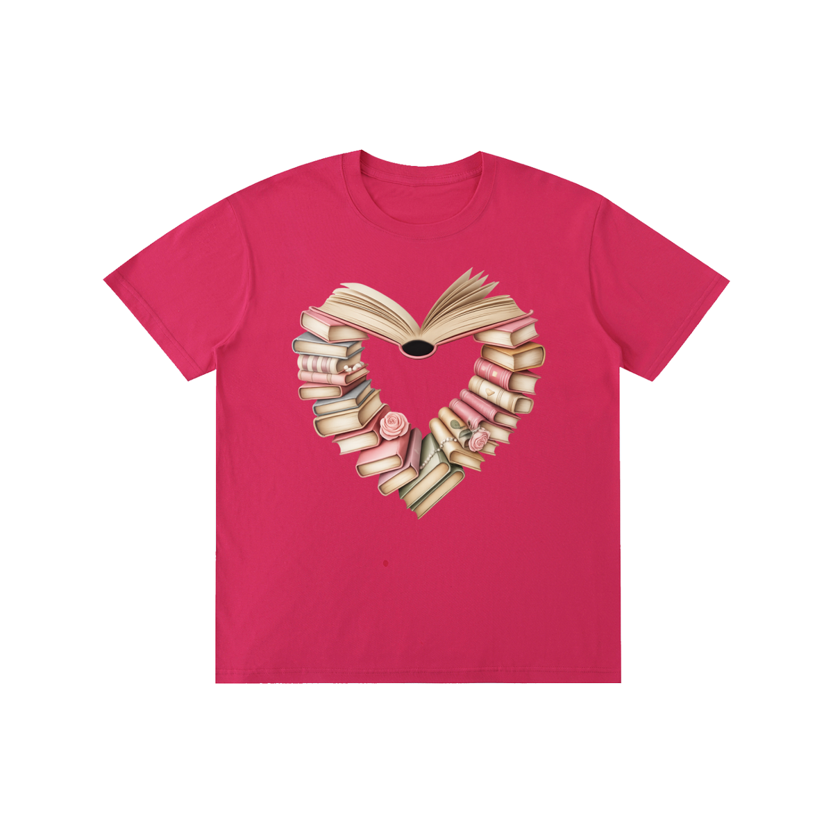 Pure Cotton Unisex T-Shirt heartbooks