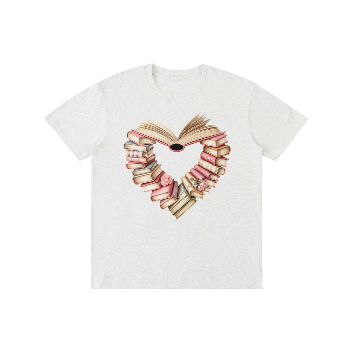 Pure Cotton Unisex T-Shirt heartbooks