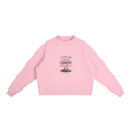 Essential Fleece Mock-Neck Crew Sweatshirt I can do all things through Christ