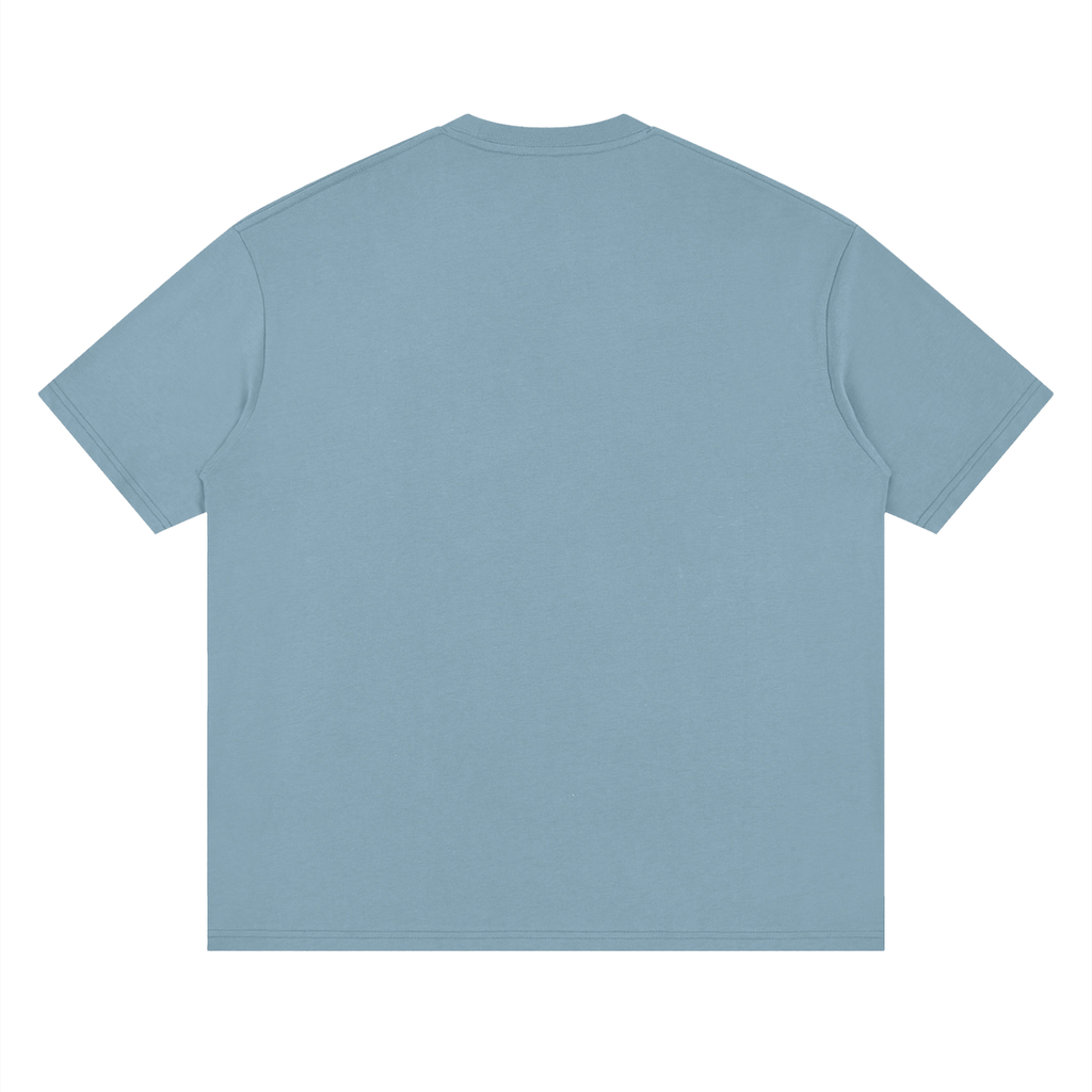 Streetwear Loose Drop Shoulder T-Shirt Sea of forgetfulness