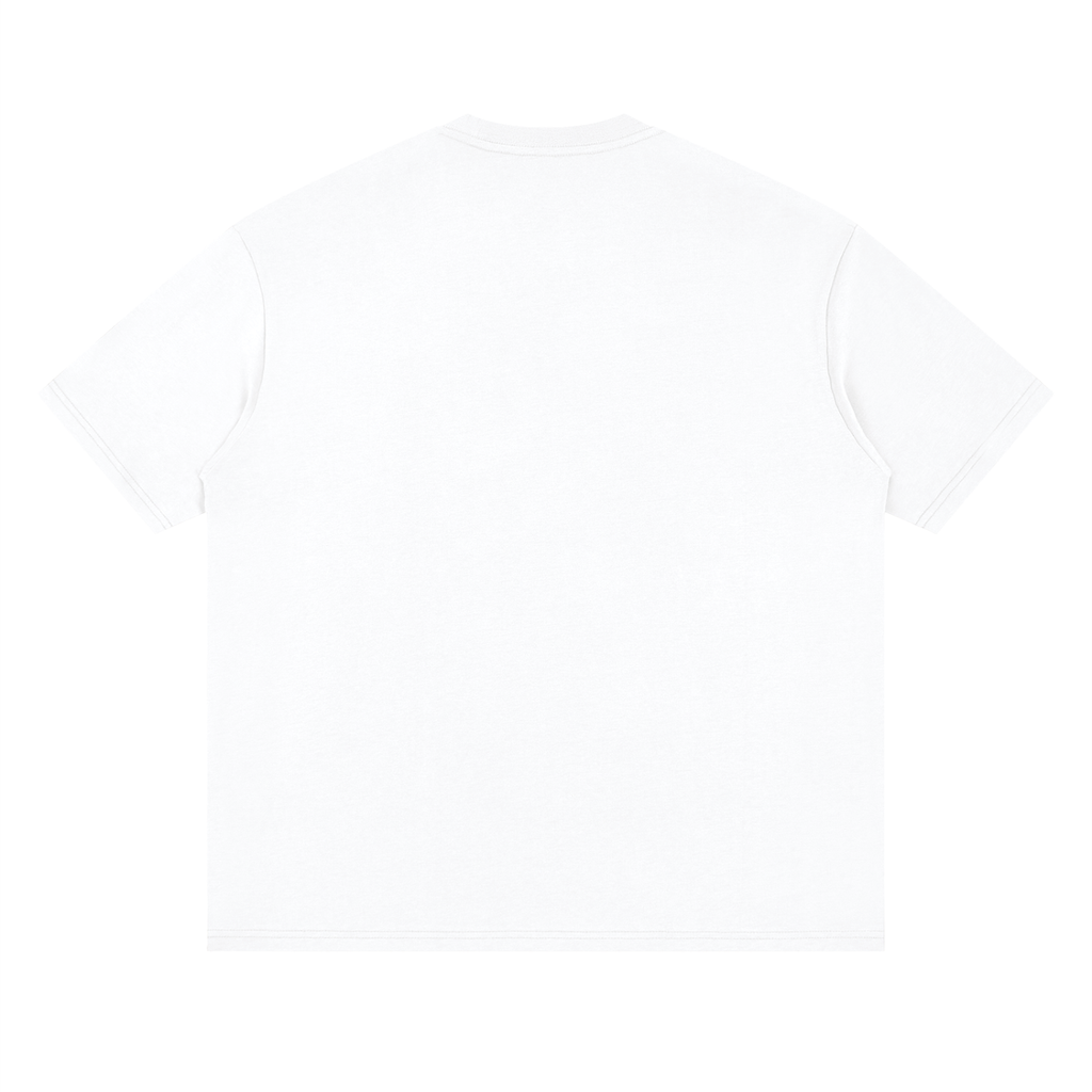 Streetwear Loose Drop Shoulder T-Shirt Sea of forgetfulness