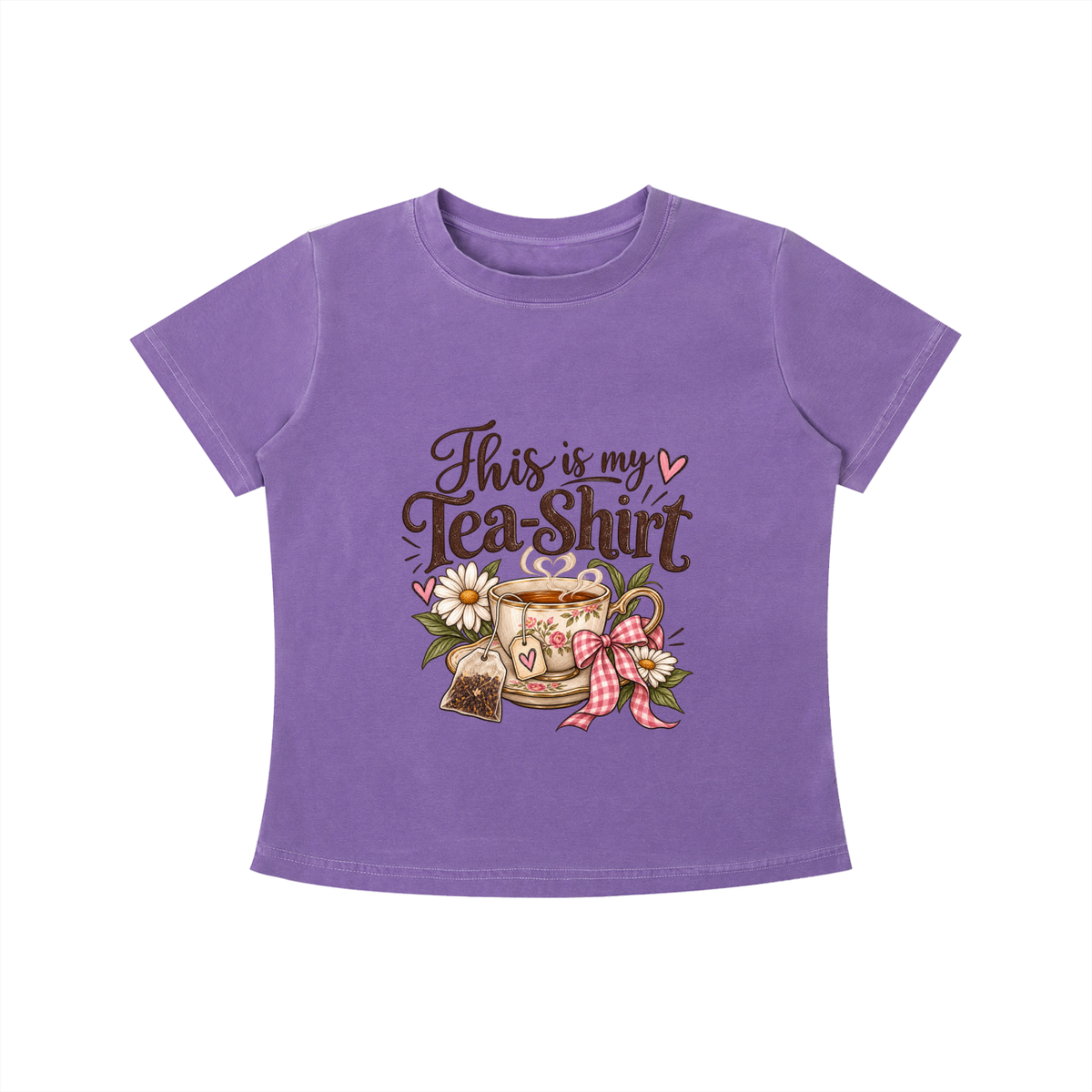 Vintage Wash Slim Fit T-shirt Teashirt