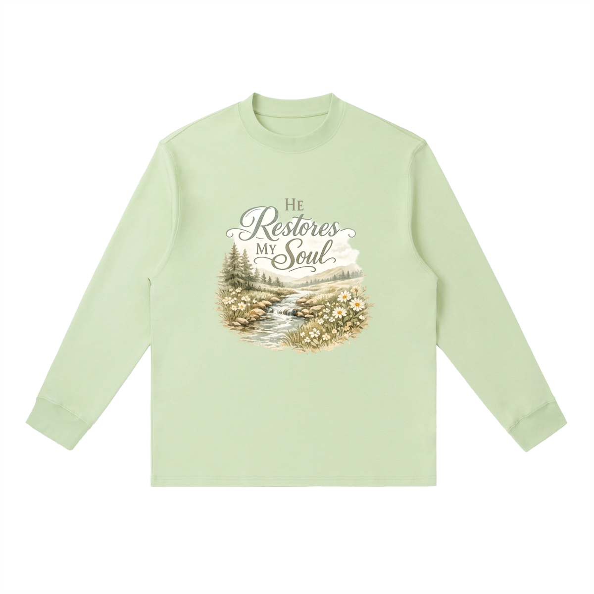 Essential Crewneck Long-Sleeve T-Shirt